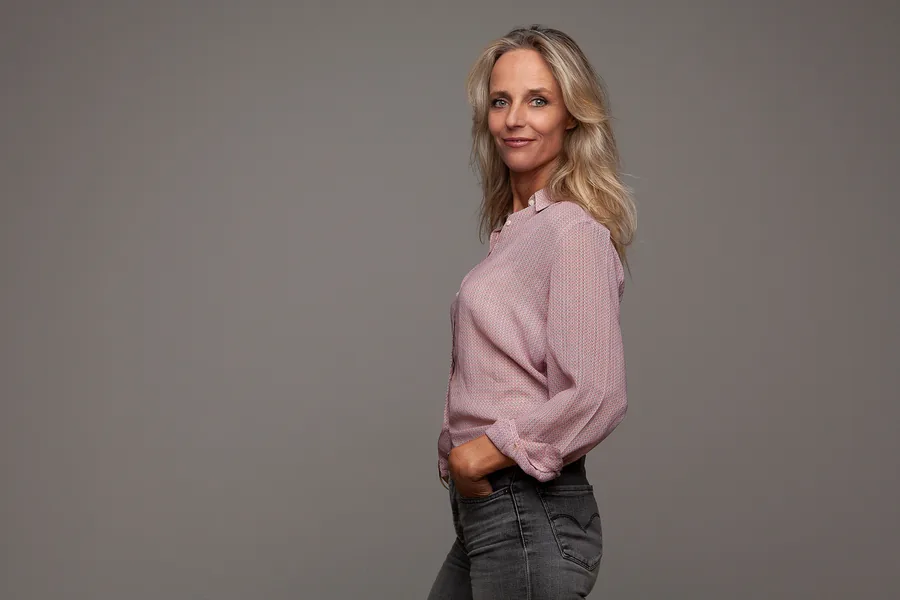 Portret van coach/actrice Alwien Tulner