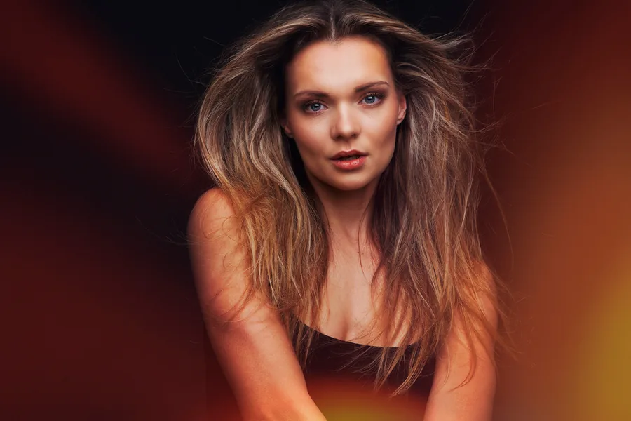 Glamour portret van Anne Bob