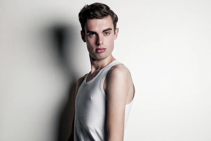 Portret voor look book model
