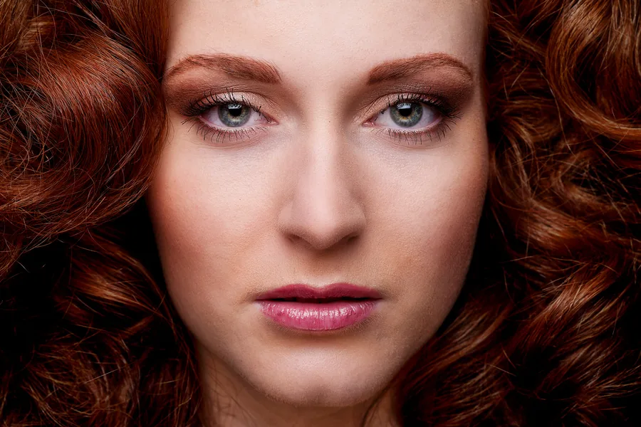 Portret van actrice Dian