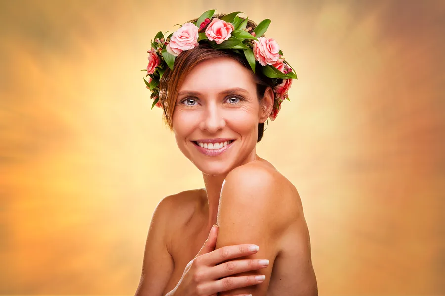 Beauty portret van Katia
