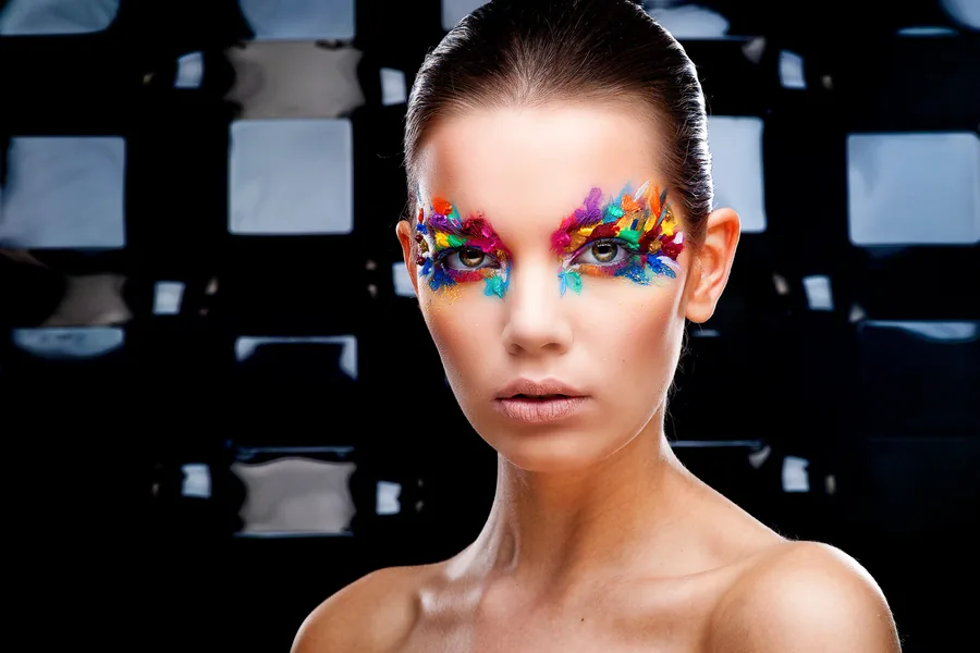 Artistiek beauty portret