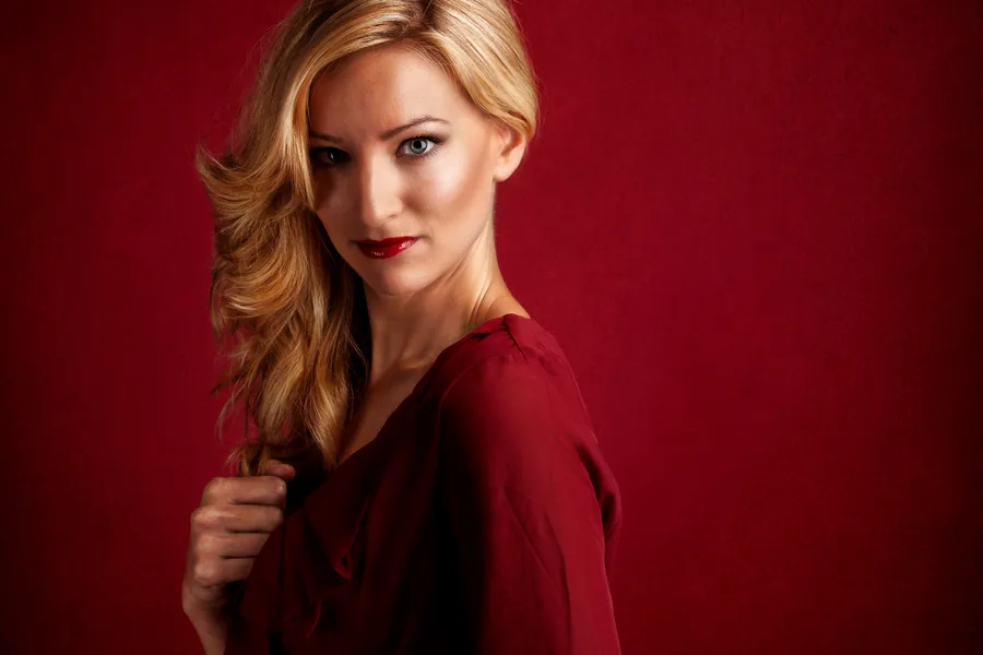 Glamour portret van Linda