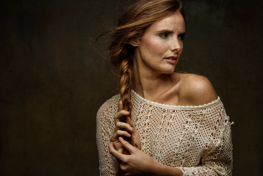 Fashion portret van Rieke